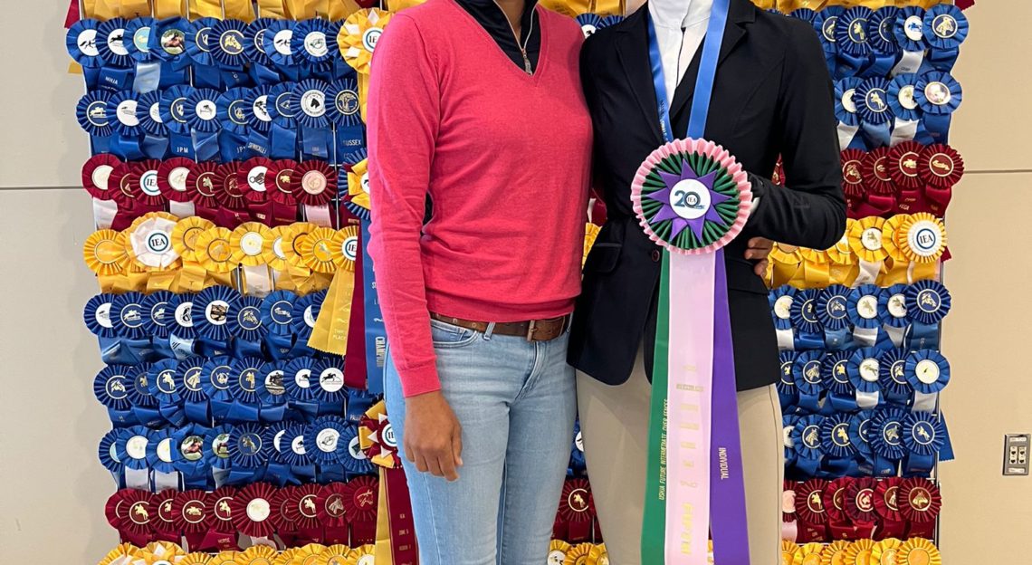 Saidi Finishes in the Ribbons at IEA National Finals Equestrian Bahamas