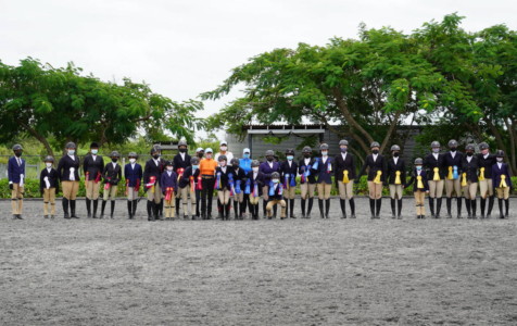 Awards ceremony first horse show of the year