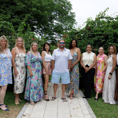 L-R: Rowena Jones (Director); Laura Pinder (Secretary); Kimberly Johnson (Assistant Secretary); Cat Dunn (Member-at-Large); Loran Pyfrom (Member-at-Large); Erika Adderley (Vice-President); Allison Collie (Member-at-Large); Sabrina Wong (Treasurer); Cathy Ramsingh-Pierre (President); Carrie Saidi (Director).
Absent: Peter Vlasov (Director); Nicole Watkins (Secretary General); Millie Vlasov (Athlete Representative)